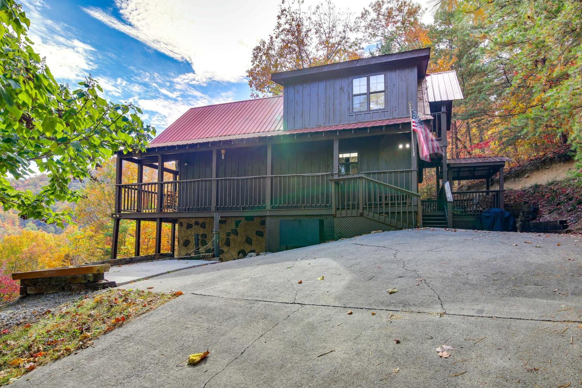 Above And Beyond Pigeon Forge Cabin With Prime Views! Ngoại thất bức ảnh